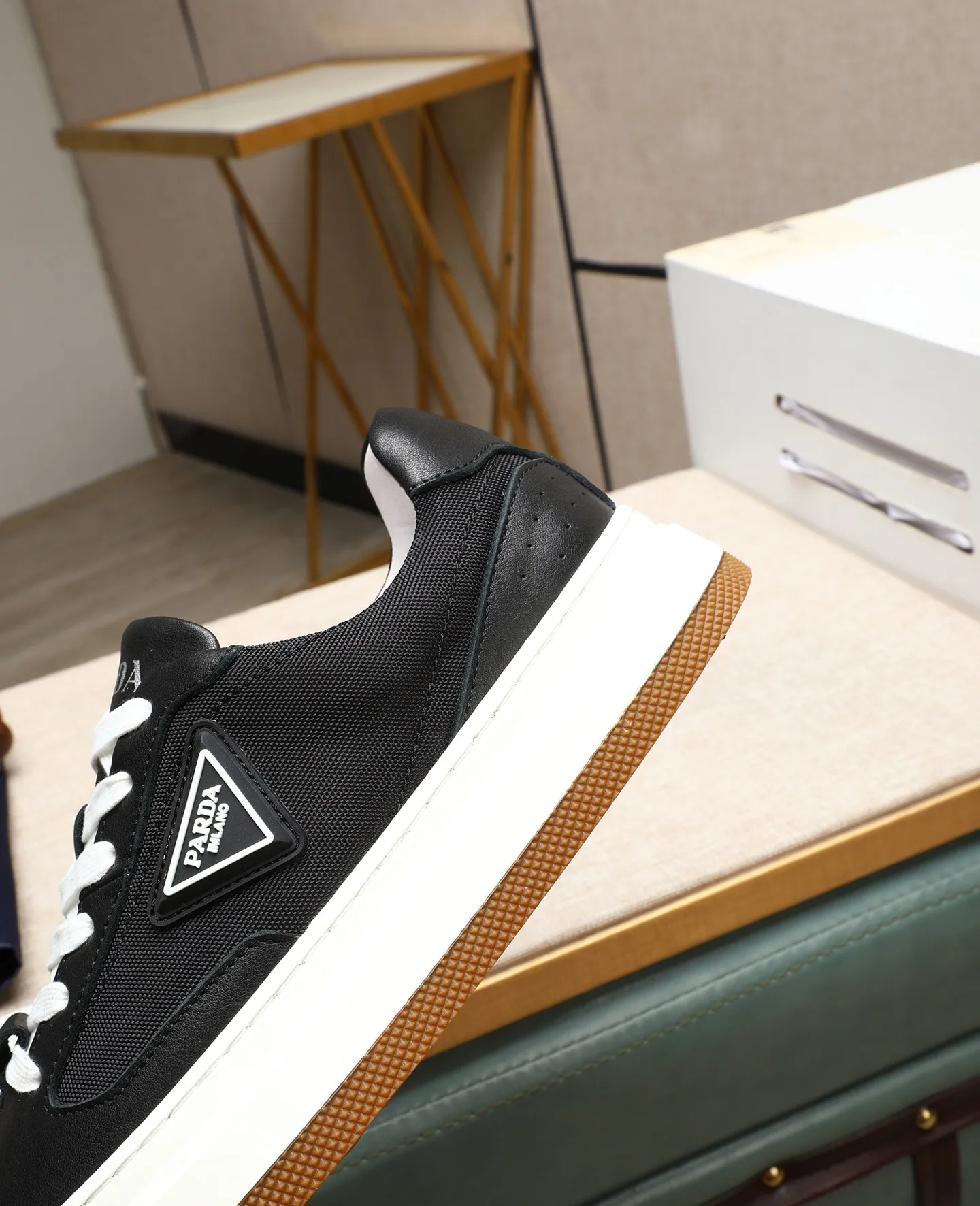 Men's shoes 💰440 🌹🌹[PRADA—Prada] 2025 latest model 🙈original replica! 👟👟👟Available here. The workmanship is top-notch. The upper is made from Italy. 🇮🇹Imported first-layer cowhide. ❗️Breathable genuine leather lining @Suitable for travel. The original version has an enlarged engraved sole, making it suitable for all kinds of travels, showing low-key luxury. Let quality speak for itself. Color: Size: 38-45